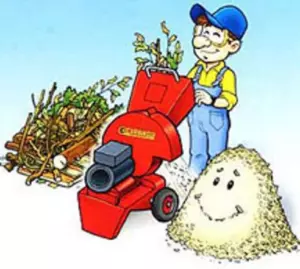 Broyage de végétaux à domicile