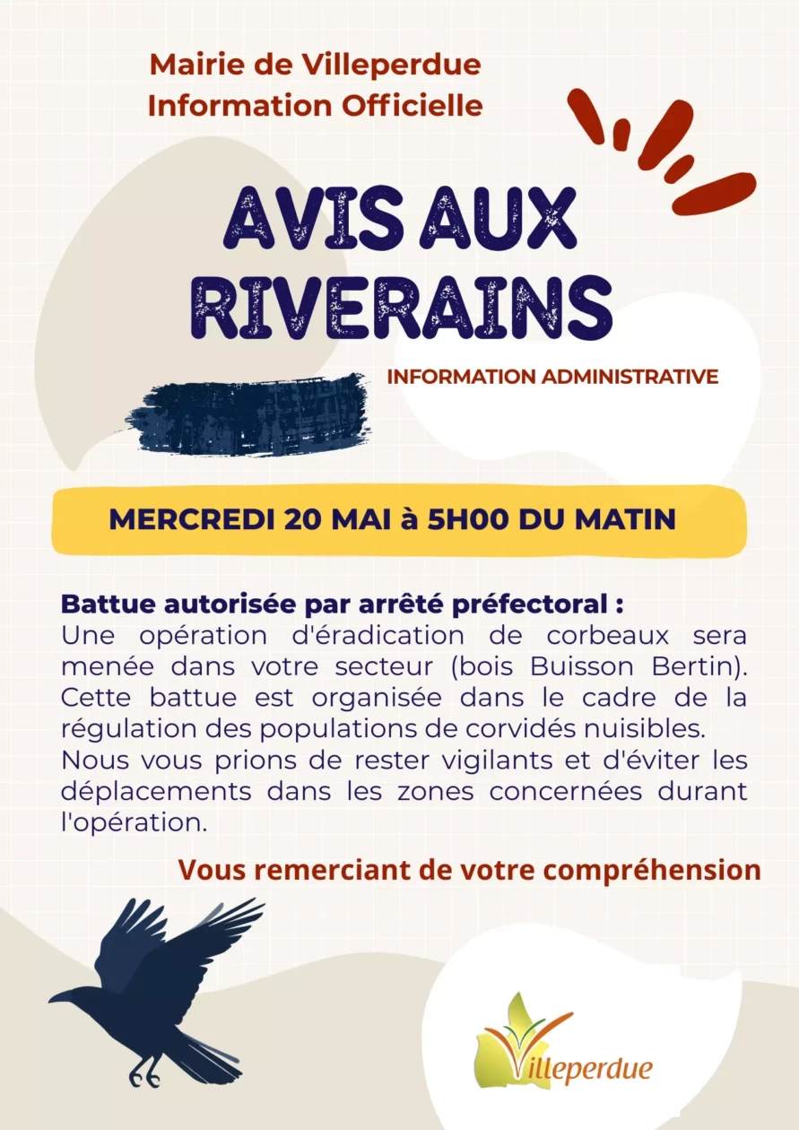 Régulation Population de corbeaux