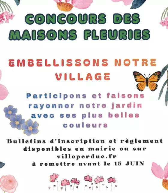 Concours des Maisons Fleuries