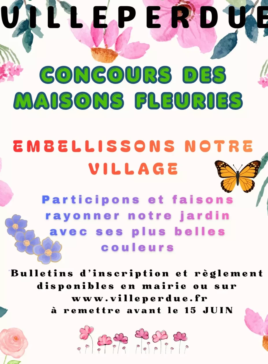 Concours des Maisons Fleuries