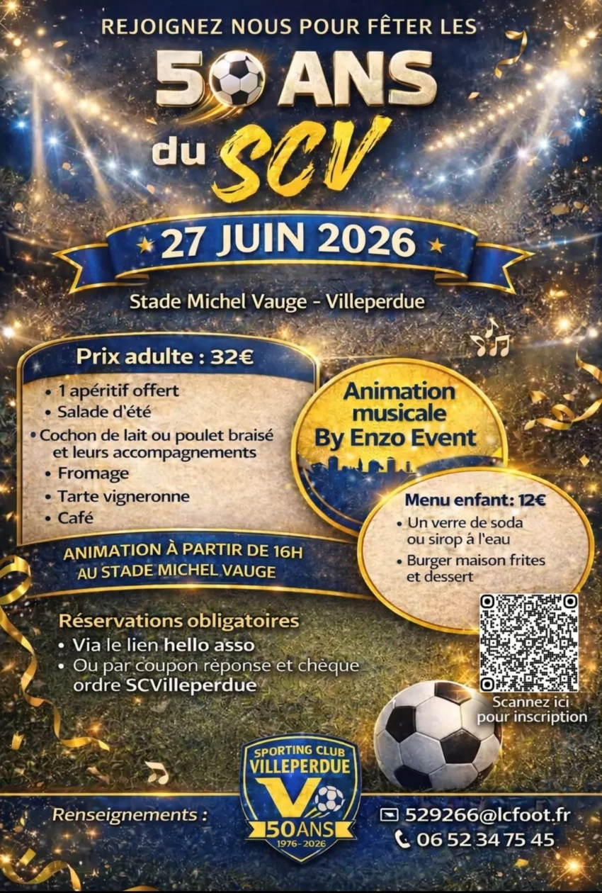 Anniversaire du SCV